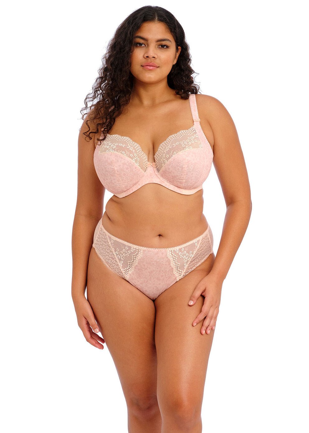 Elomi Lucie Stretch Plunge Bra (Blush)