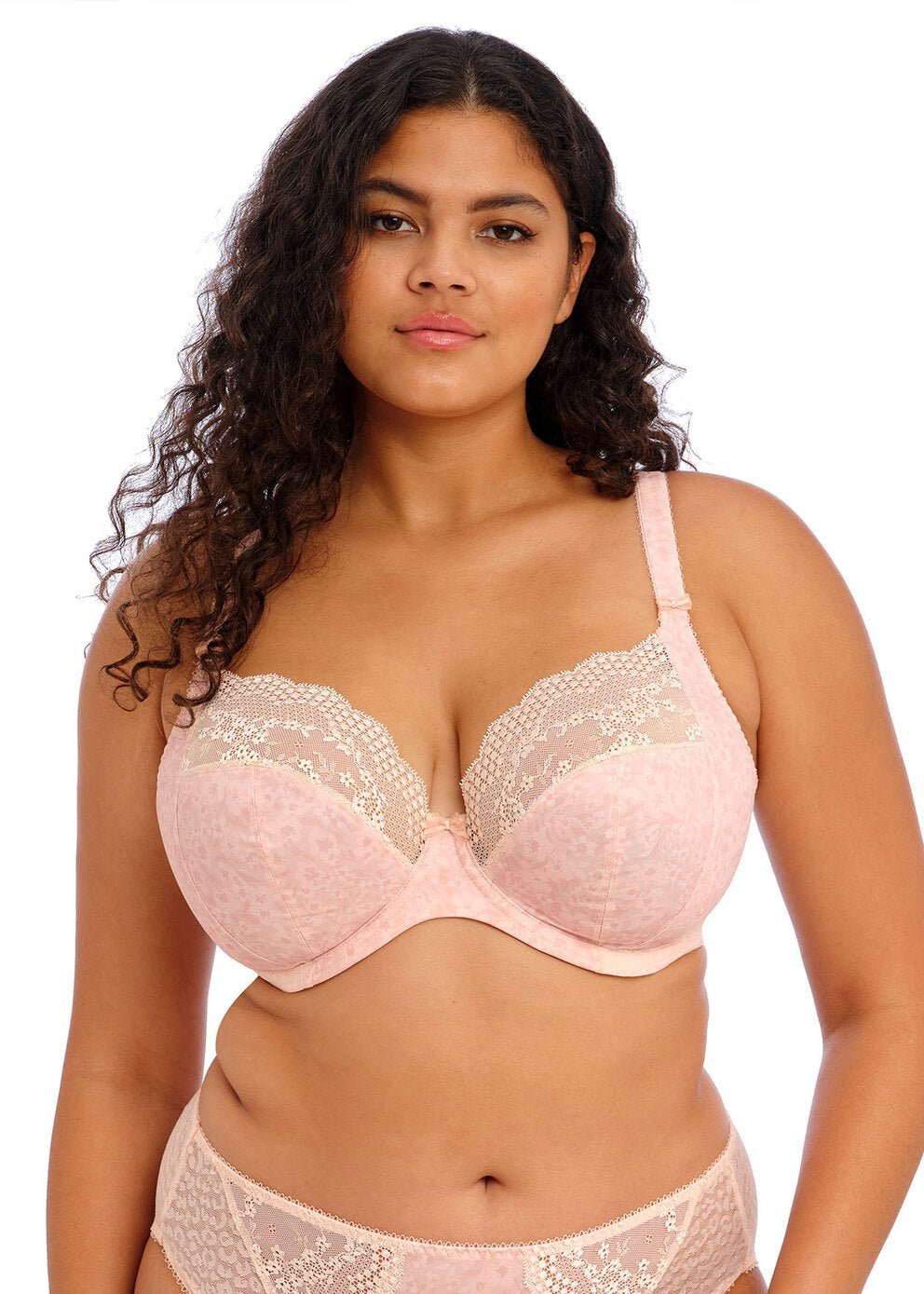 Elomi Lucie Stretch Plunge Bra (Blush)