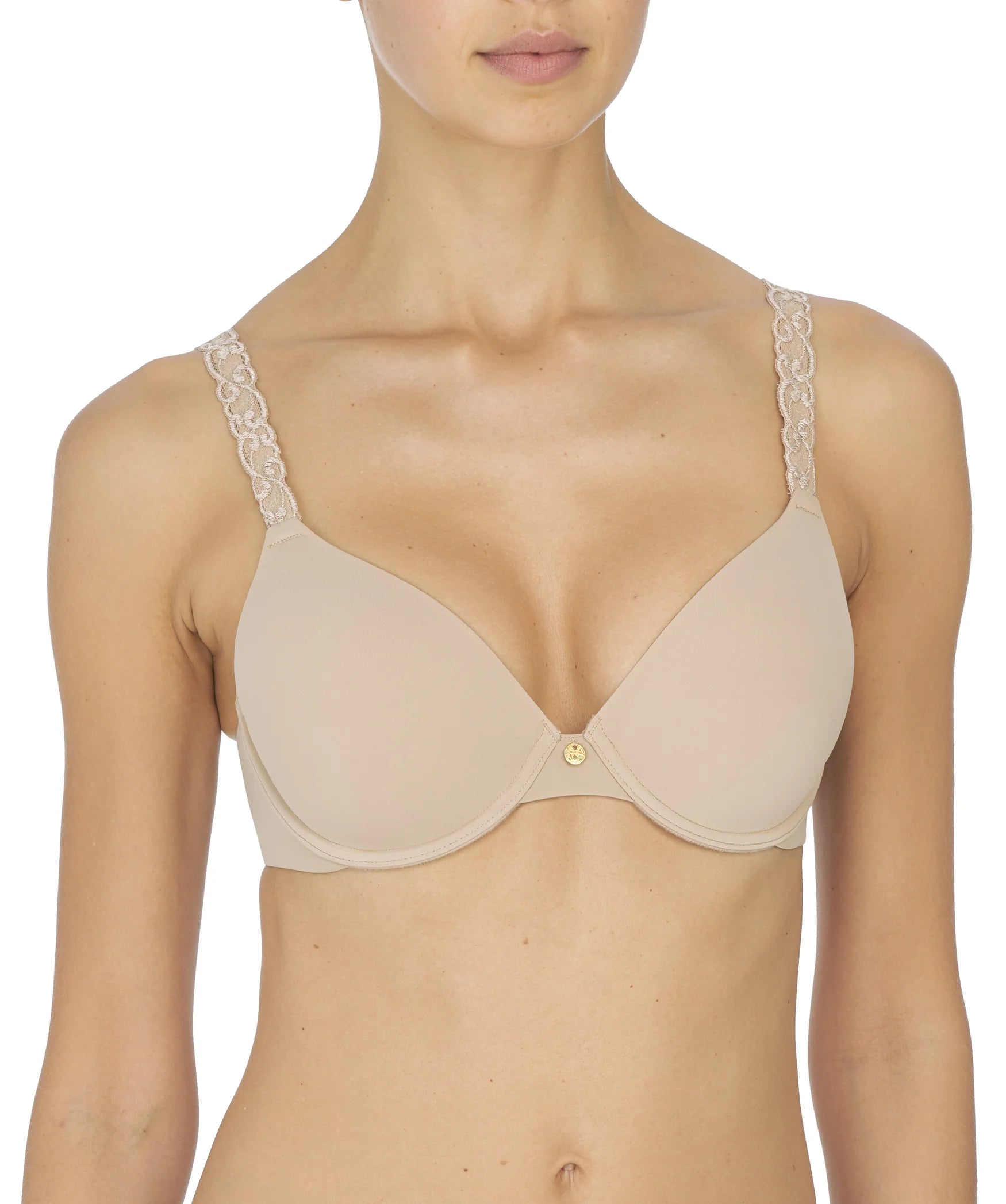 Natori Pure Luxe Custom Coverage Contour Underwire Bra