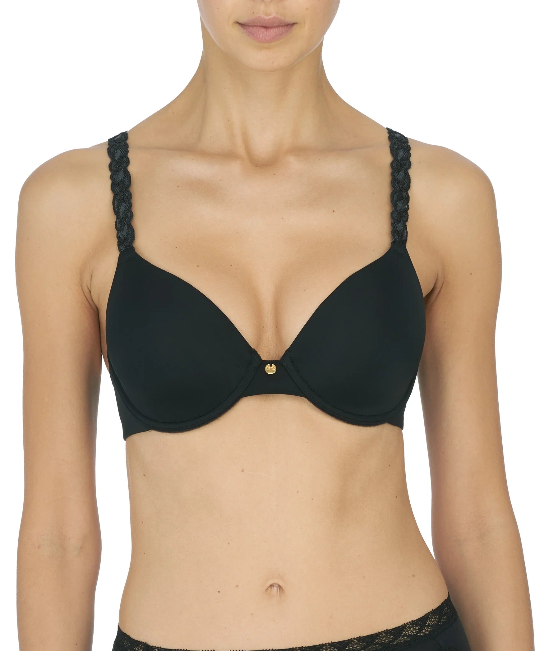 Natori Pure Luxe Custom Coverage Contour Underwire Bra