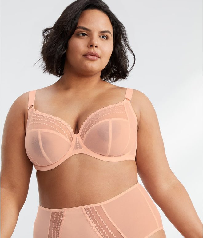 Elomi Matilda Plunge Bra - Pearl Blush