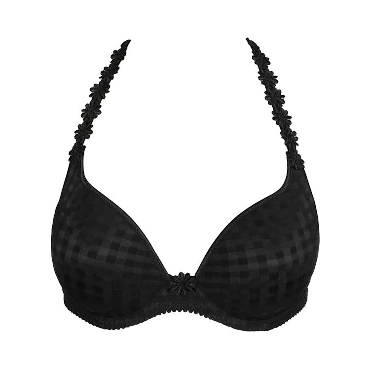 Marie Jo Avero Padded Bra Heartshape (Black, Pearly Pink)