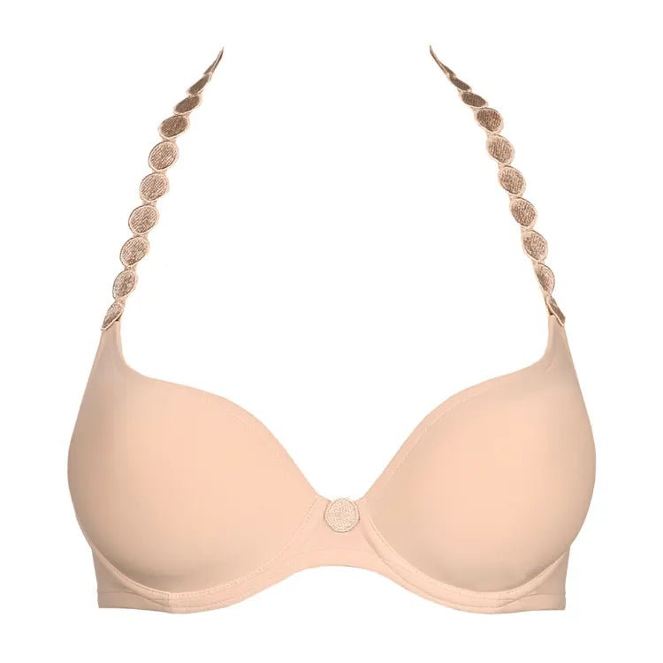 Marie Jo Tom Heart Shaped Padded Bra - Caffe Latte