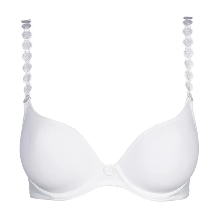 Marie Jo Tom Heart Shaped Padded Bra - White