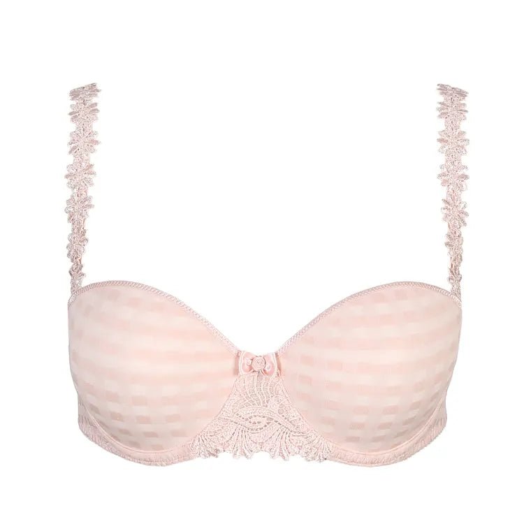 Marie Jo Avero Padded Bra Strapless (Black, Pearly Pink)