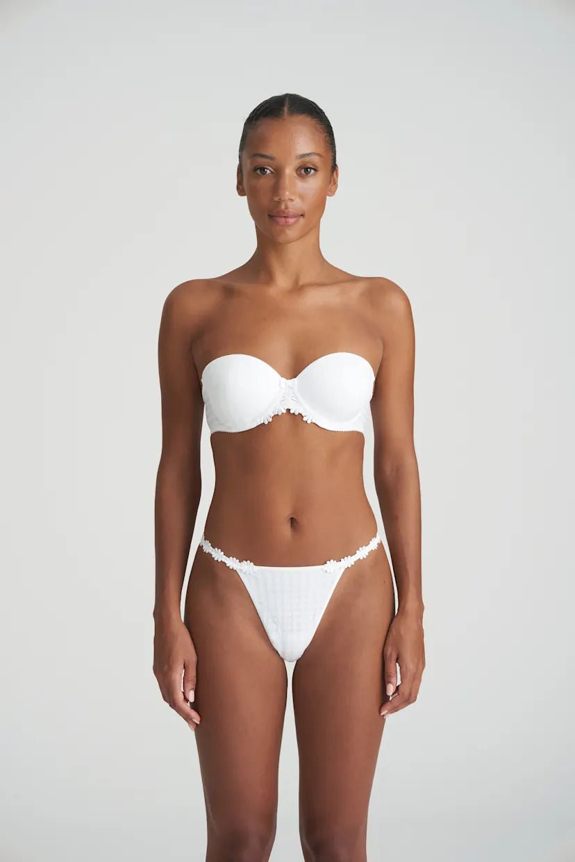 Marie Jo Avero Padded Bra Strapless (White, Caffe Latte)