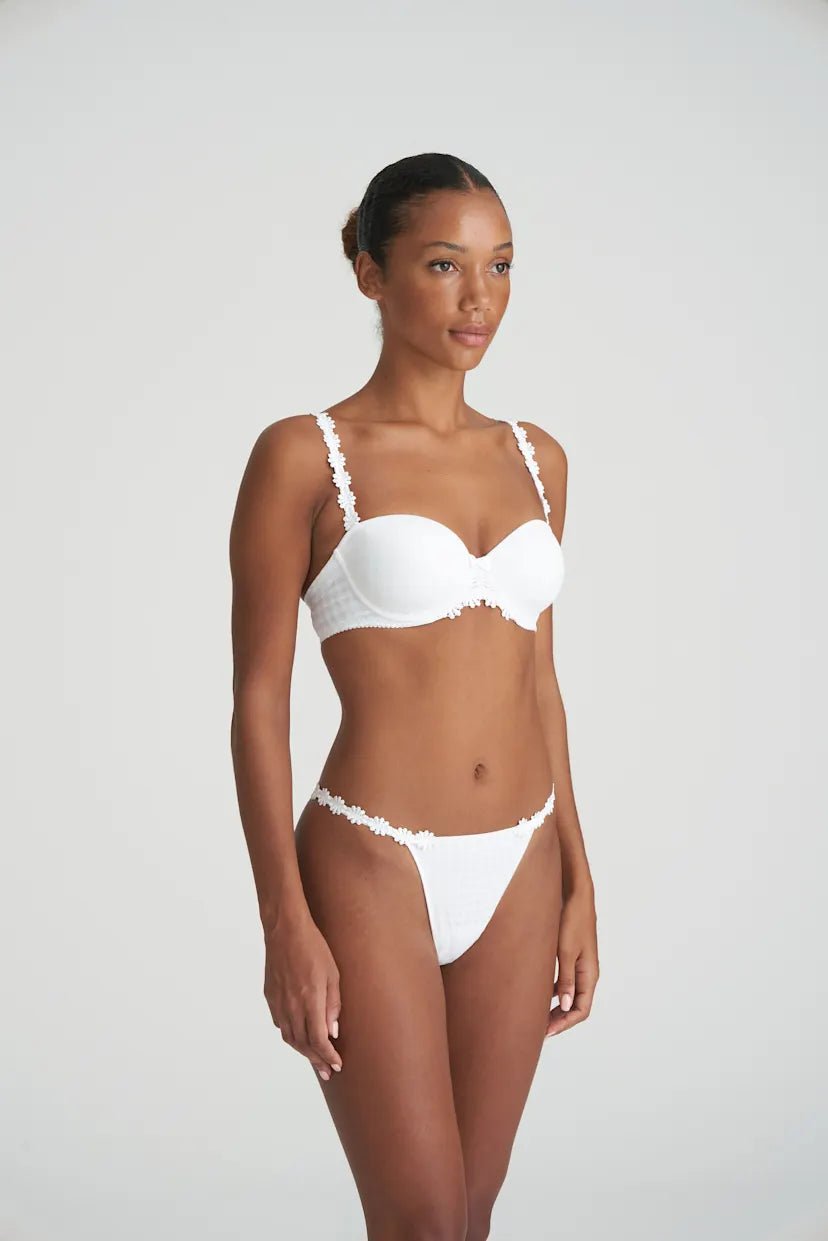 Marie Jo Avero Padded Bra Strapless (White, Caffe Latte)