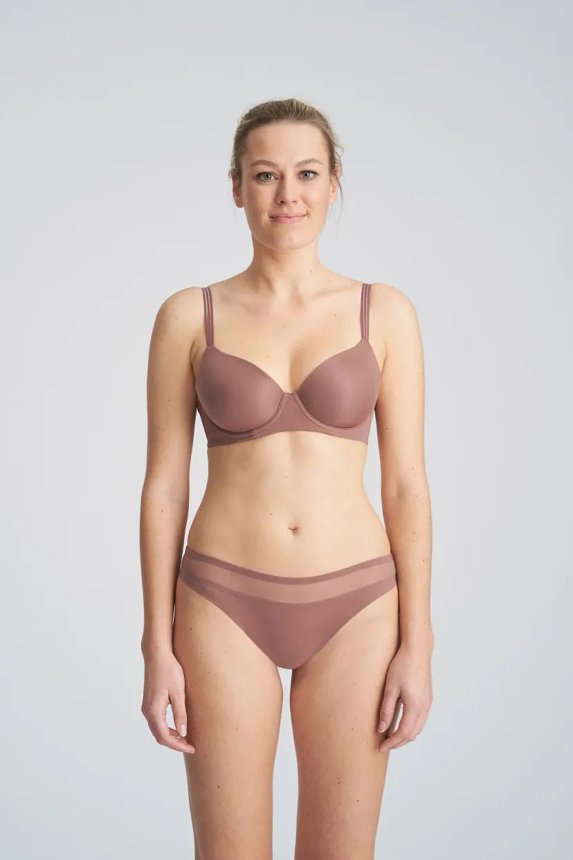 Marie Jo Spacer Full Cup Bra (Satin Taupe)