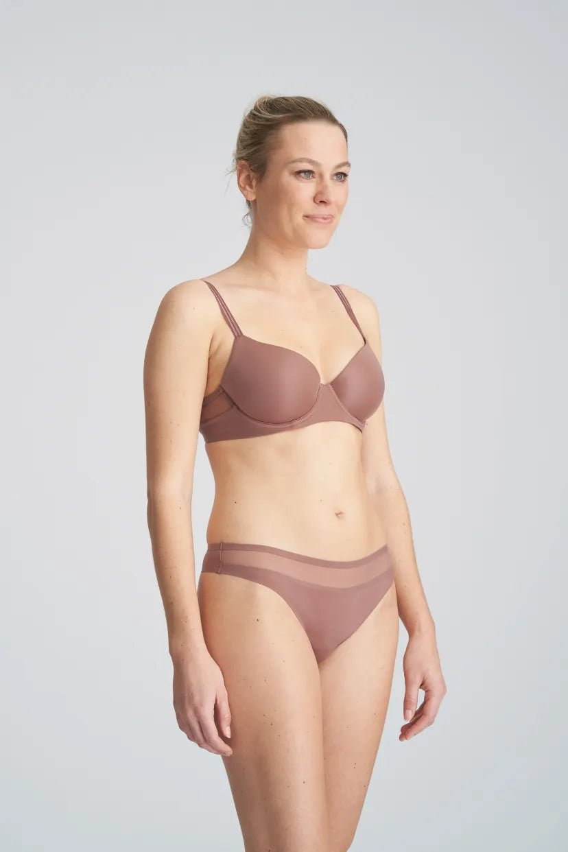 Marie Jo Spacer Full Cup Bra (Satin Taupe)