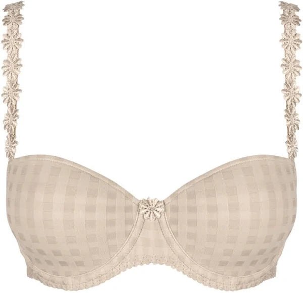 Marie Jo Avero Padded Bra Strapless (White, Caffe Latte)