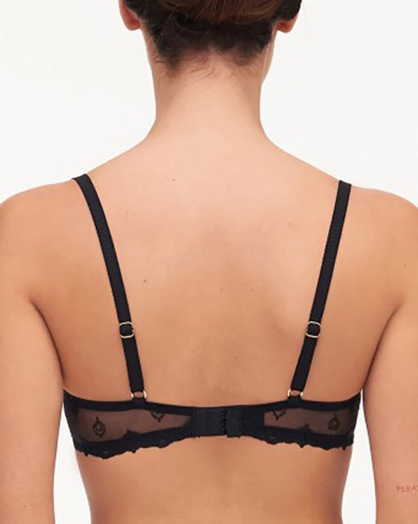 Classic and timeless Chantelle Champs Elysees Lace unlined demi