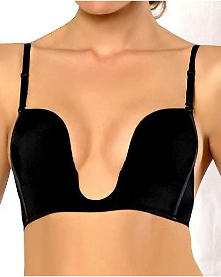 Fasion Forms Backless Strapless U Plunge Bra Size A Deep Plunge Enhance  Cleavage