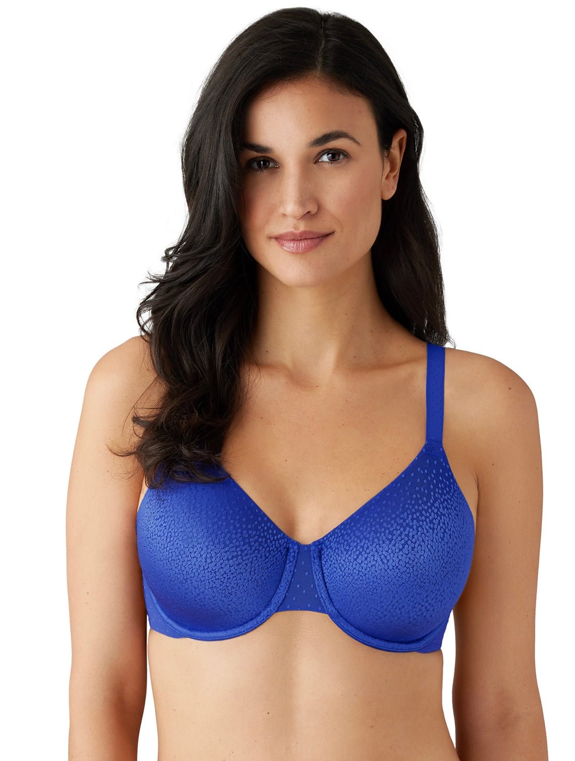 Wacoal Retro Chic Full-Busted Underwire Bra 855186 (Radiant Blue