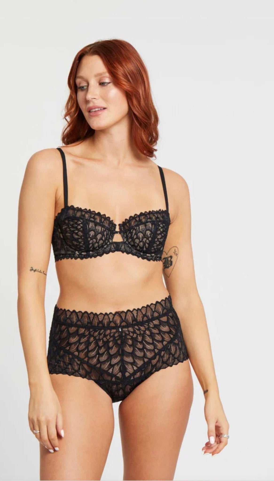 Montelle Lacy High Waist Brief - An Intimate Affaire