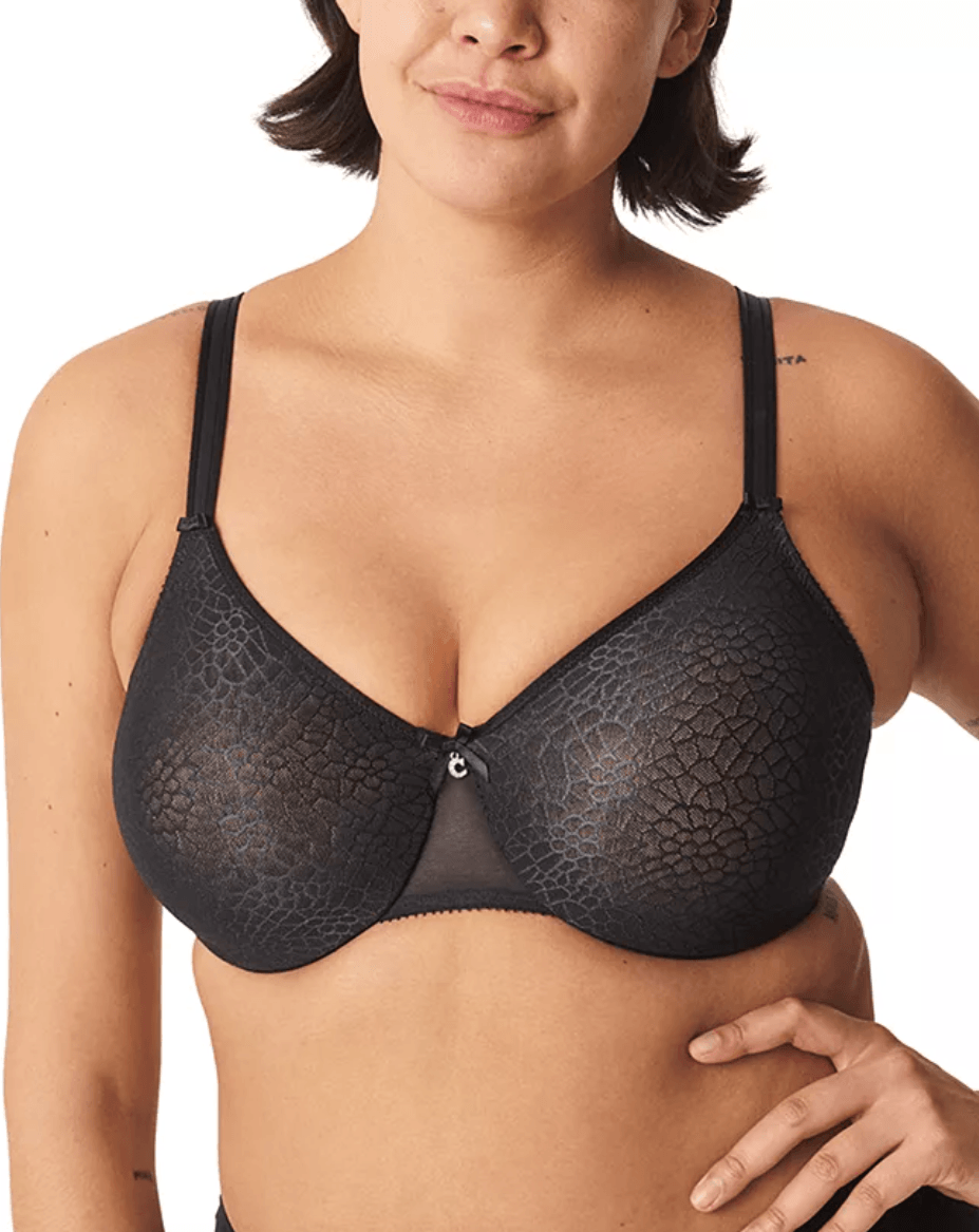 Chantelle Black C Magnifique Seamless Unlined Minimizer Wired