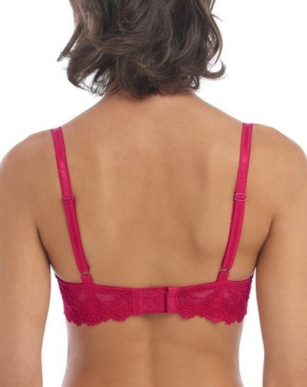 Wacoal, Intimates & Sleepwear, Wacoal Embrace Lace Underwire Unpadded Bra  Hot Pink 34b Boudoir Lingerie Pinup