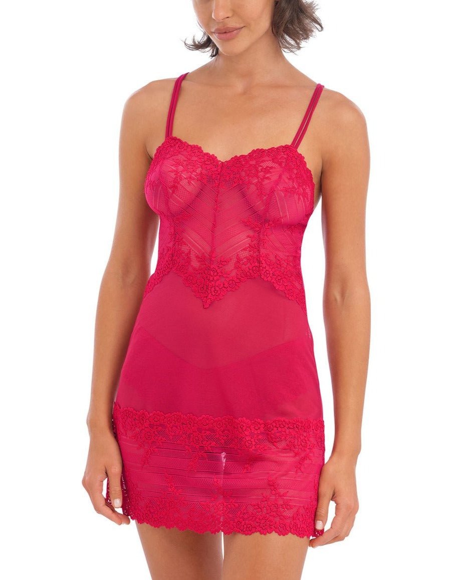 Embrace Lace Black Chemise from Wacoal