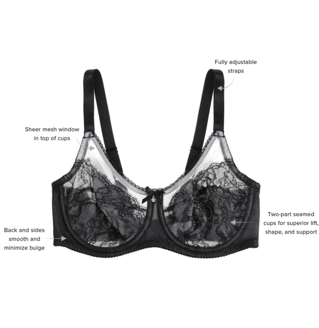 Wacoal Retro Chic Underwire Contour Bra 34DD Size undefined - $38 - From  Jenya